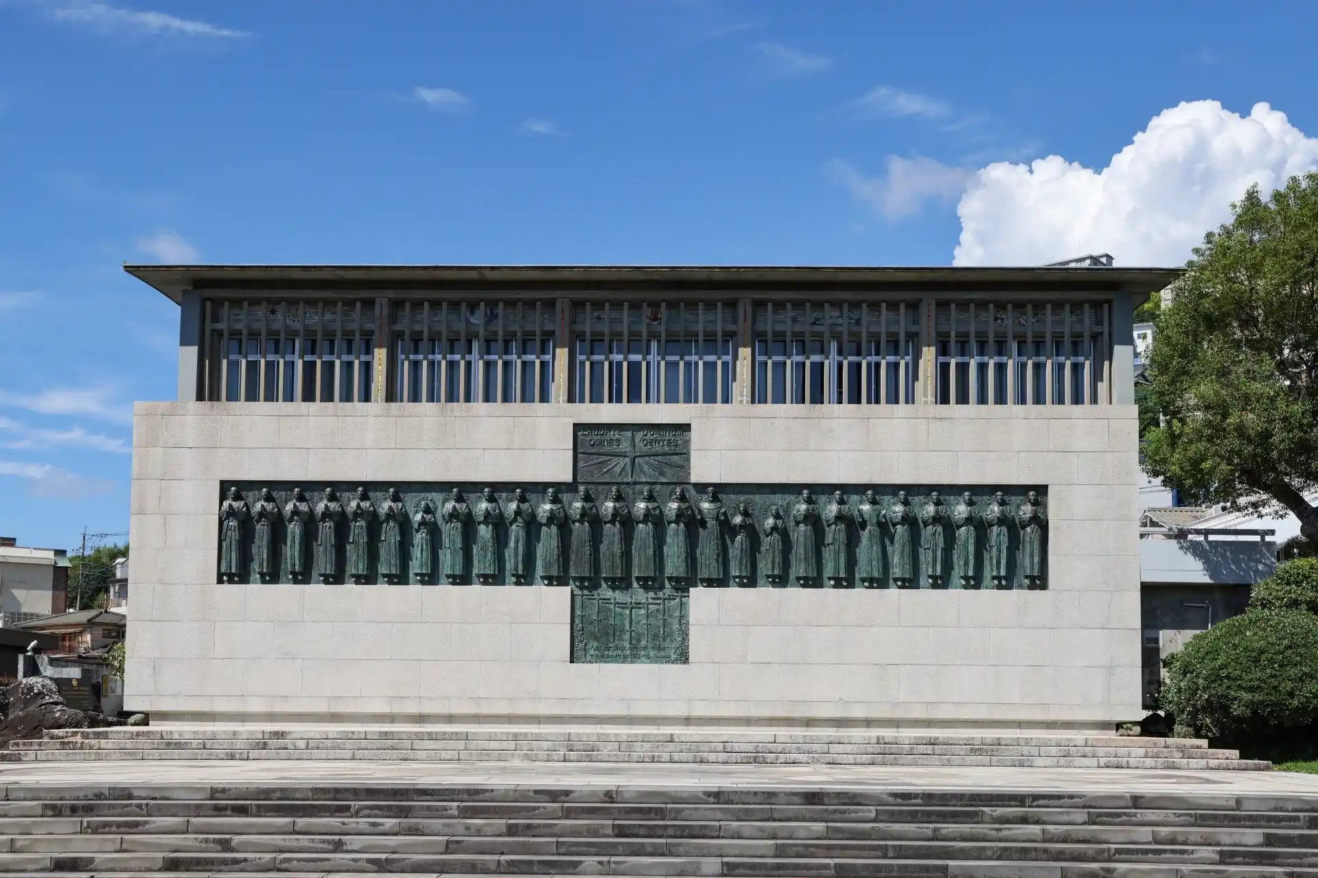 Monument of the Twenty-Six Martyrs of Japan in Nagasaki, commemorating the Christians who were execu